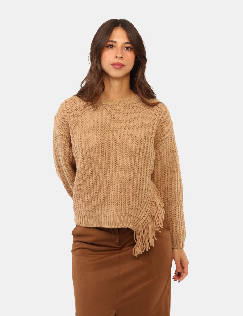 Abbigliamento donna scontato - Maglia Emme Marella Beige