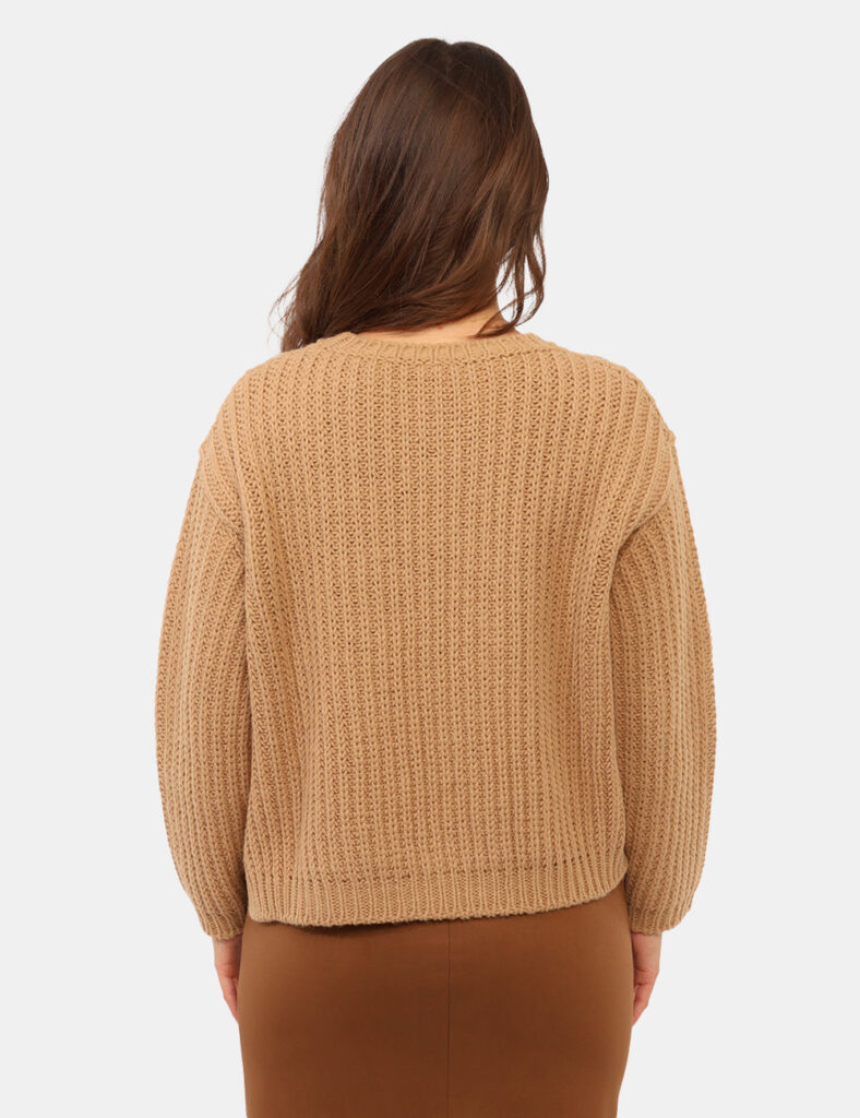 Abbigliamento donna scontato - Maglia Emme Marella Beige