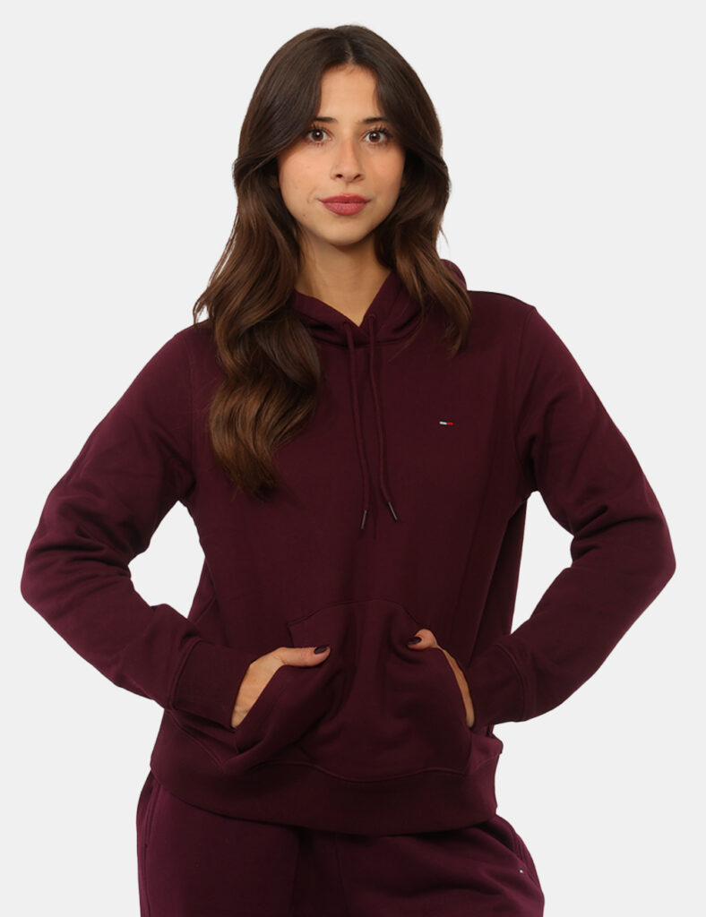 Abbigliamento donna scontato - Felpa Tommy Hilfiger Viola