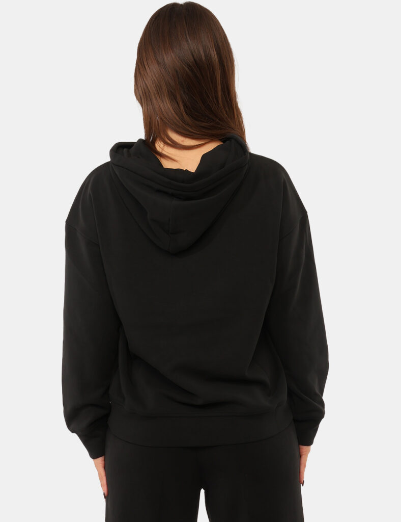 Felpe da donna scontata - Felpa Yes Zee Nera