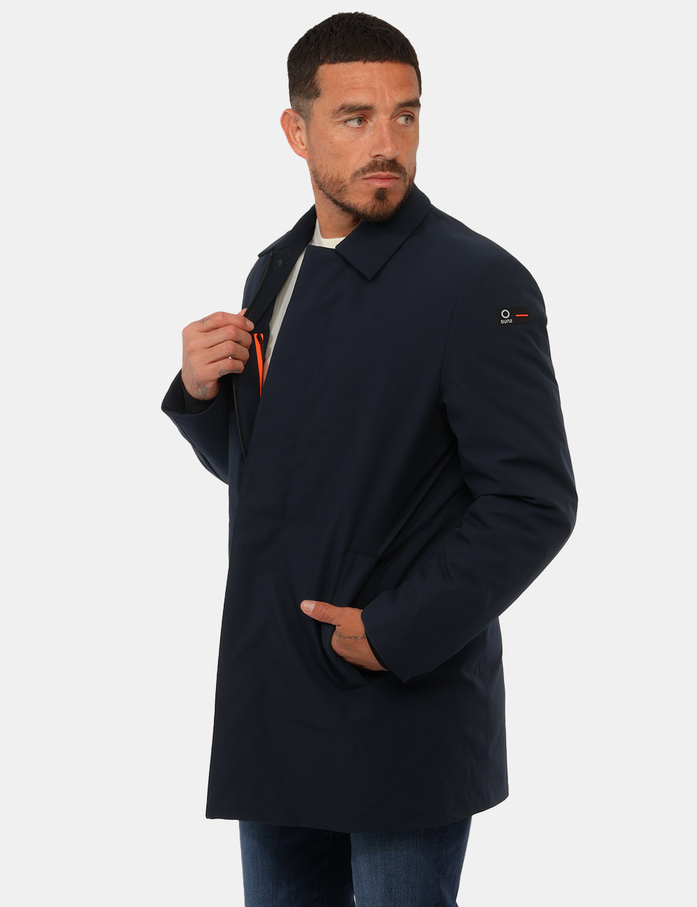 Piumino Suns Blu - Piumino SUNS Blu da uomo Il Piumino SUNS Blu da uomo è un capospalla versatile e contemporaneo, pensato p