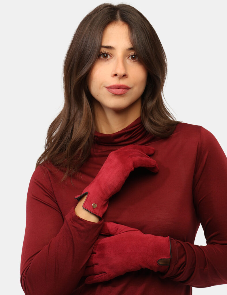 Accessori da donna - Guanti Concept83 Bordeaux