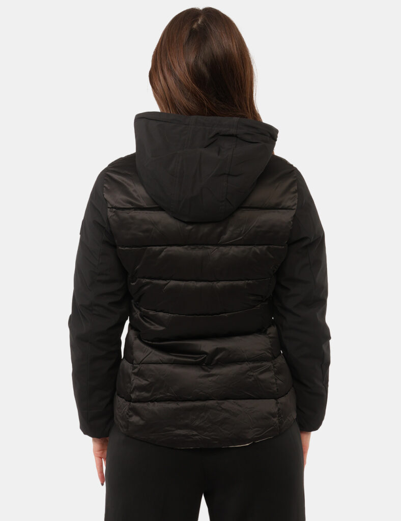 Piumino donna scontato - Piumino Yes Zee Nero