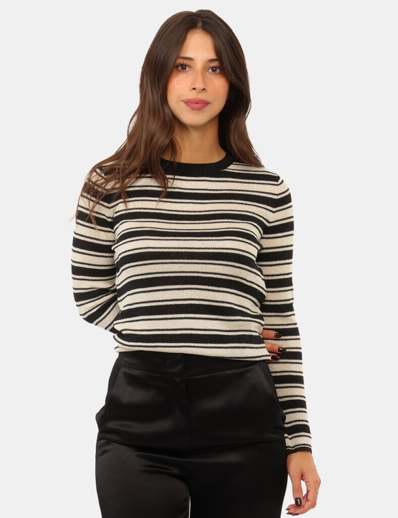 Abbigliamento donna scontato - Maglia Emme Marella Nera