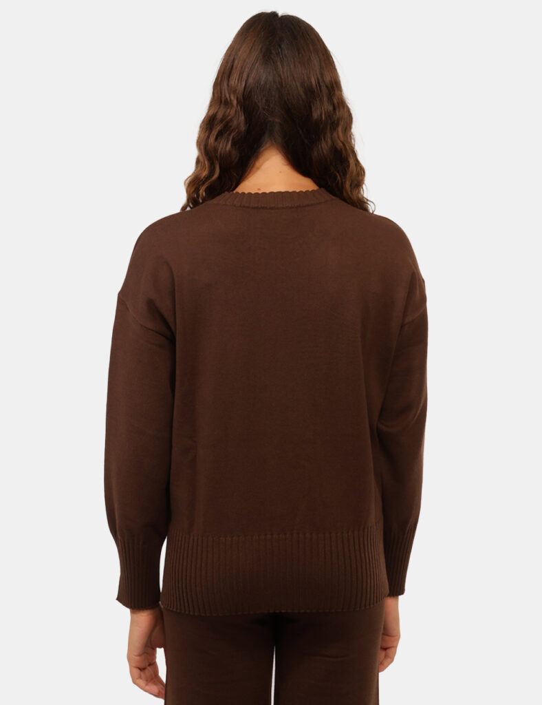 Abbigliamento donna scontato - Maglia Rue De Clerie Marrone
