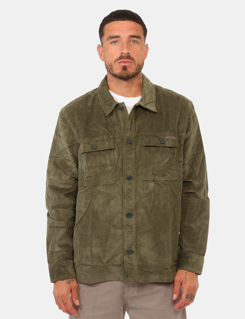 Camicia Calvin Klein Verde - Camicia Calvin Klein Verde da DonnaLa camicia Calvin Klein verde da donna è un capo versatile e