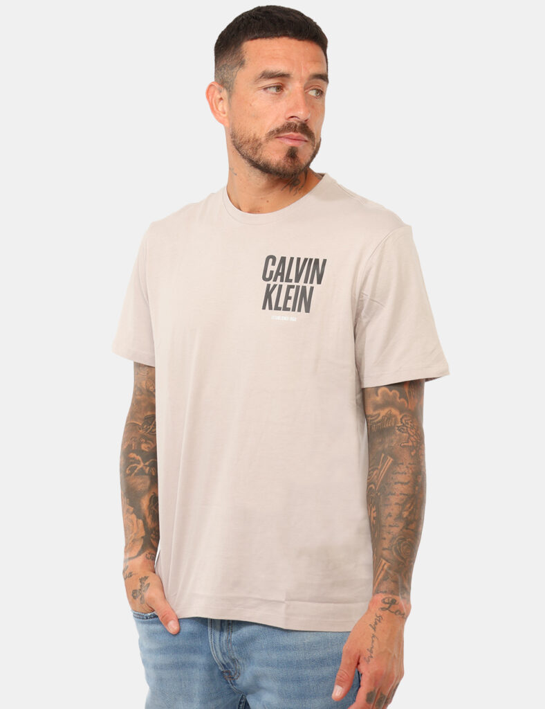 T-shirt Calvin Klein Grigia