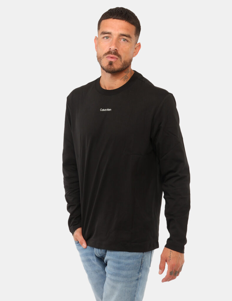 T-shirt Calvin Klein Nera