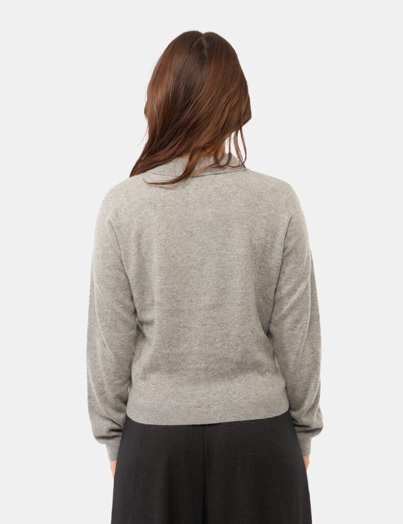 Abbigliamento donna scontato - Maglia Yes Zee Grigia