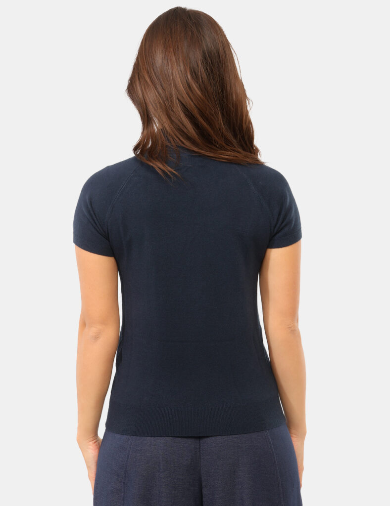 Abbigliamento donna scontato - Maglia Yes Zee Blu