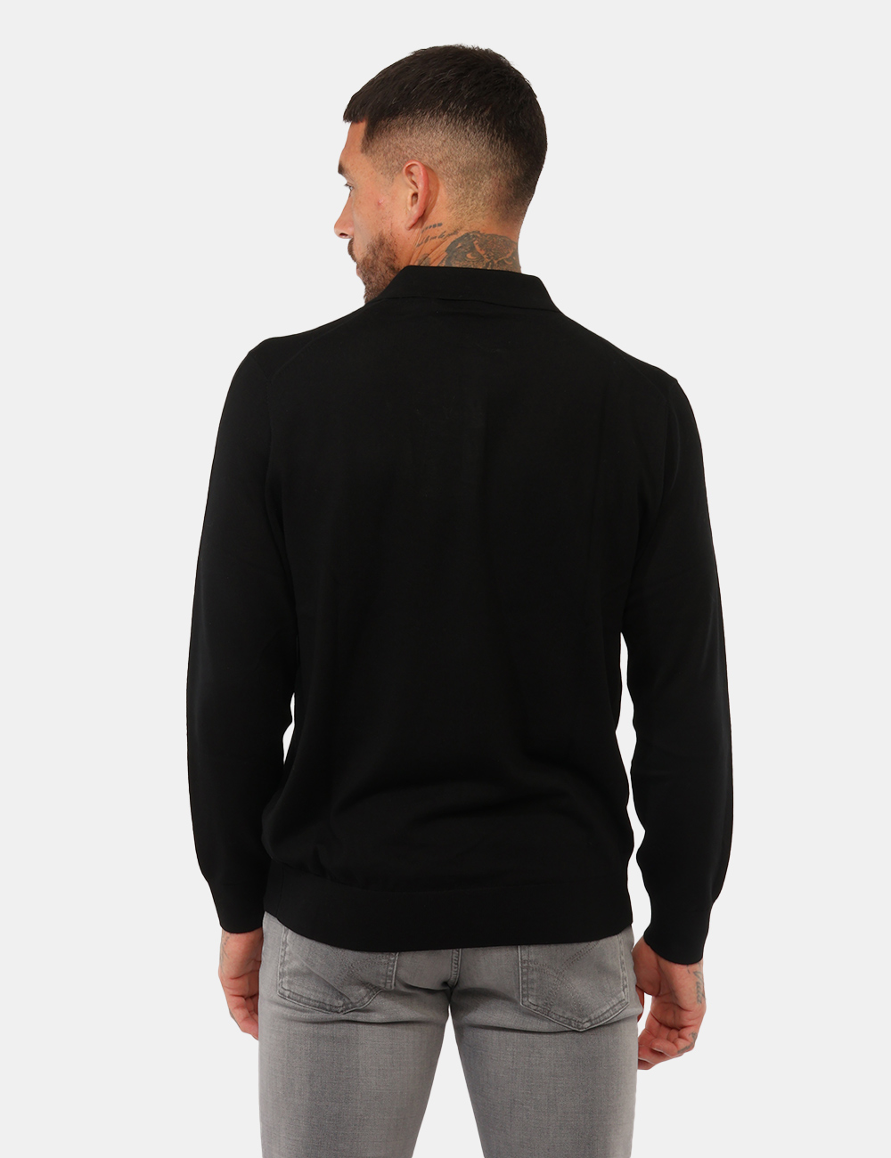 Polo Gazzarrini Nera - Polo Gazzarrini Nera da UomoLa Polo Gazzarrini Nera da uomo è un capo elegante e versatile, ideale pe