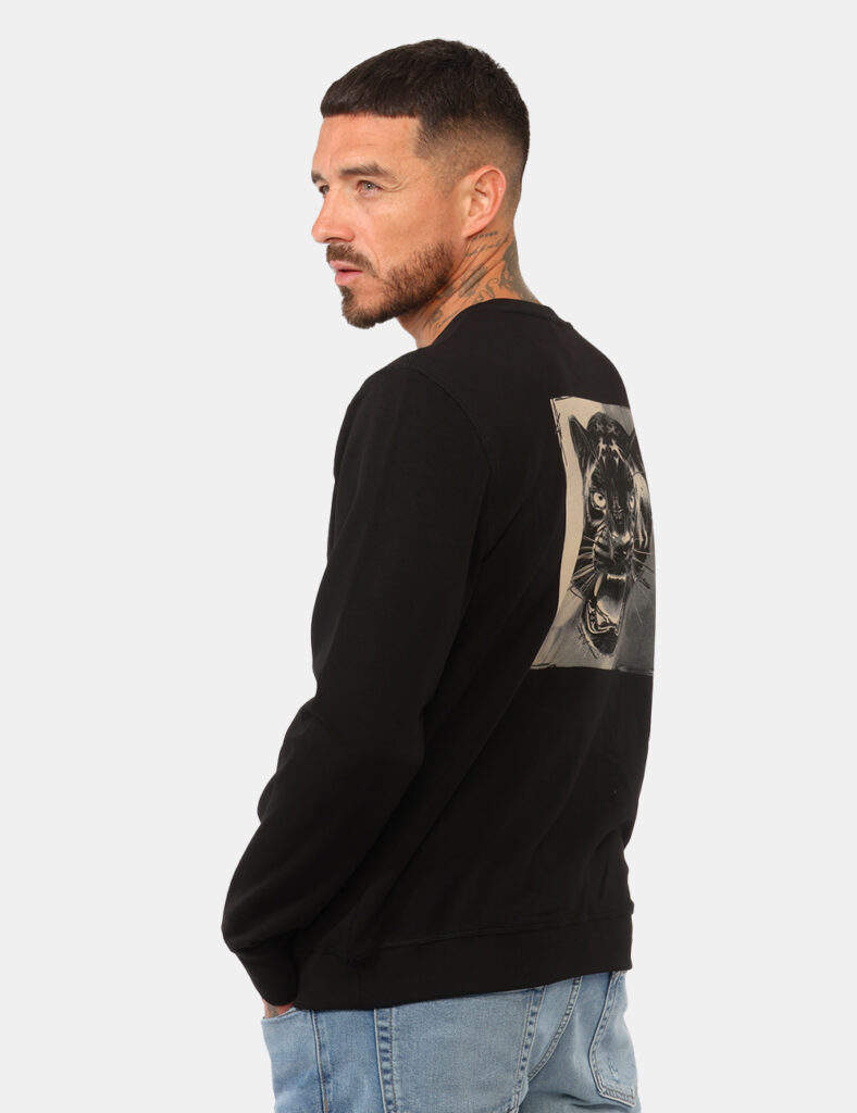Outlet felpa uomo scontata - Felpa Antony Morato Nera