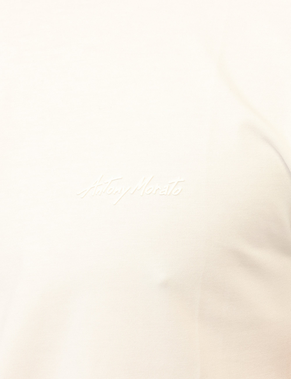 T-shirt Antony Morato Bianca - T-shirt Antony Morato Bianca da uomo La T-shirt ANTONY MORATO Bianca da uomo è un capo dal ca