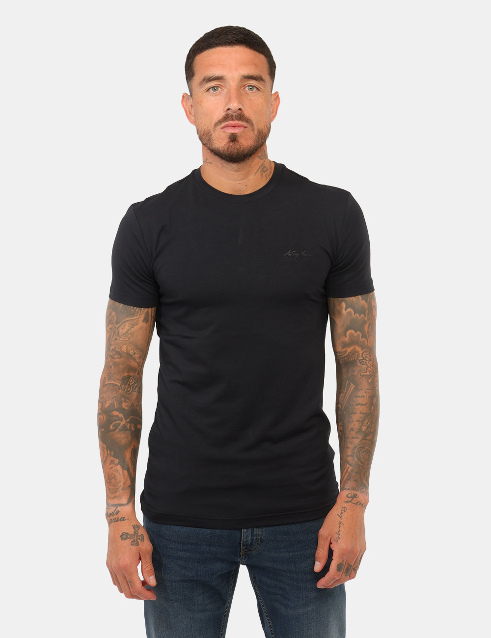 T-shirt Antony Morato Blu - T-shirt ANTONY MORATO Blu da uomo La T-shirt ANTONY MORATO Blu da uomo è una proposta versatile