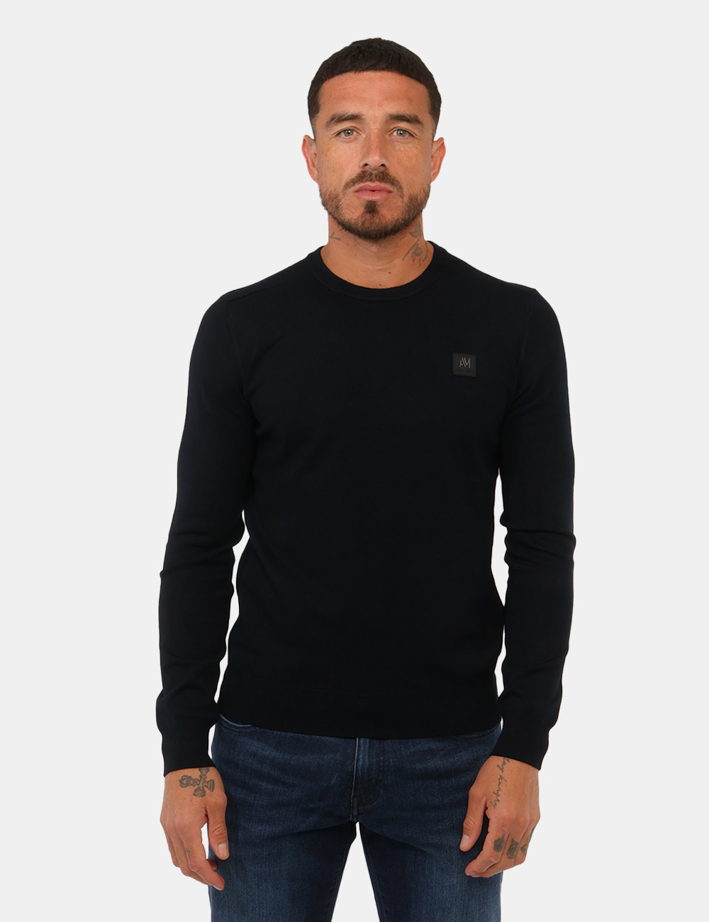 Maglia Antony Morato Blu - Maglia Antony Morato Blu La Maglia ANTONY MORATO Blu è un capo dal carattere contemporaneo, ideal