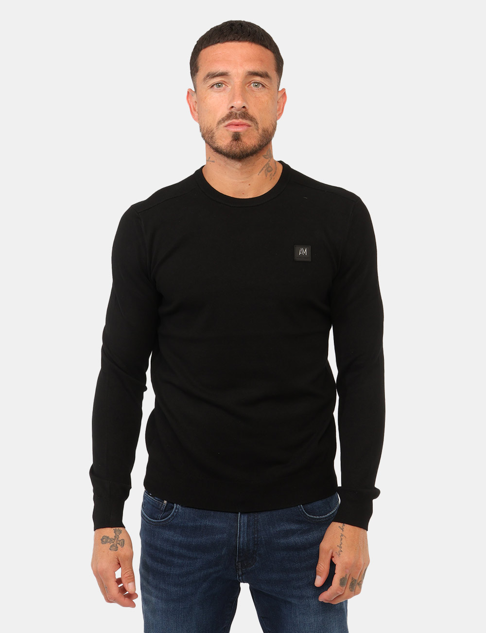 Maglia Antony Morato Nera - Maglia Antony Morato Nera La Maglia ANTONY MORATO Nera è un capo dal carattere deciso e contempo