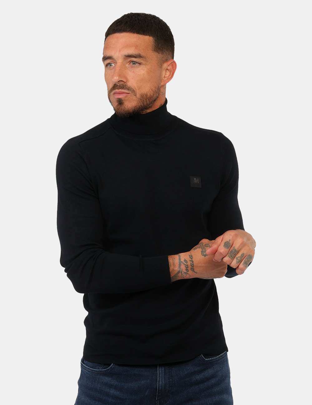 Maglia Antony Morato Blu - Maglia Antony Morato Blu La Maglia ANTONY MORATO Blu è un capo contemporaneo e versatile, pensato