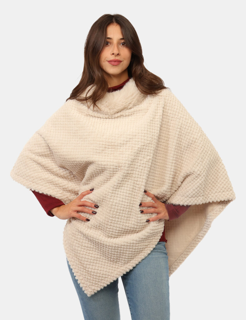 Accessori da donna - Poncho Concept83 Beige