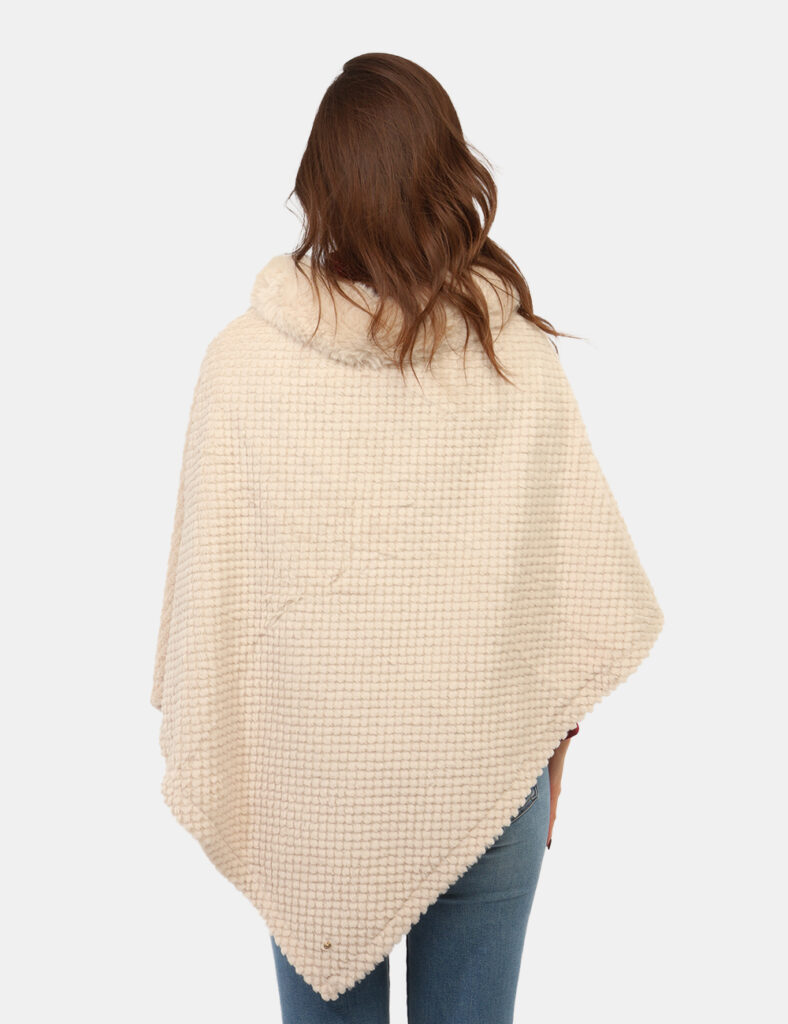 Accessori da donna - Poncho Concept83 Beige