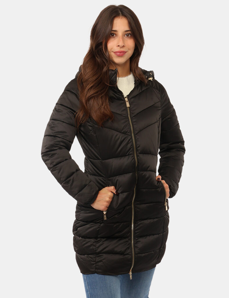 Piumino donna scontato - Piumino Yes Zee Nero