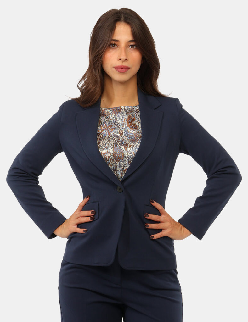 Abbigliamento donna scontato - Blazer Emme Marella Blu
