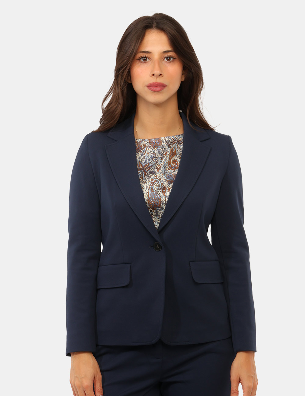 Blazer Emme Marella Blu - Blazer EMME MARELLA Blu da donna Il Blazer EMME MARELLA Blu è un capo femminile elegante e versati