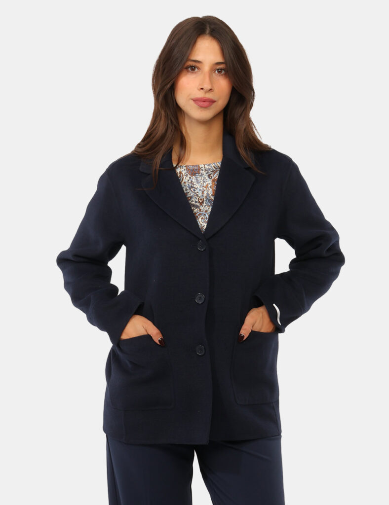 Abbigliamento donna scontato - Giacca Emme Marella Blu