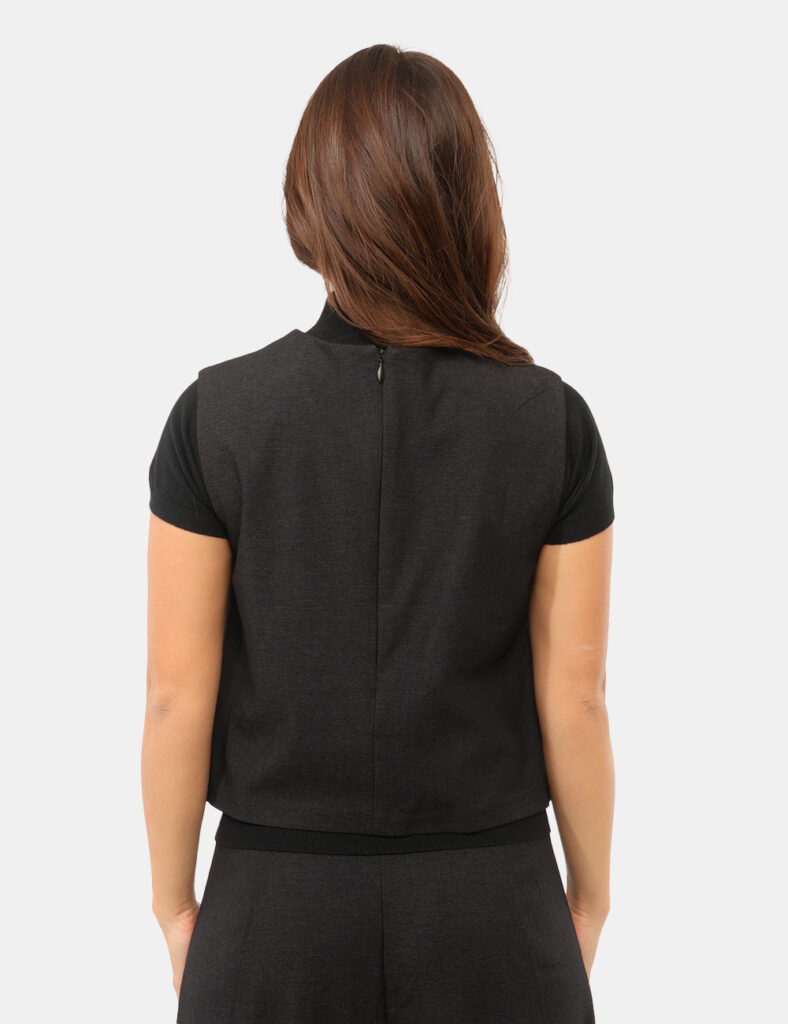 Abbigliamento donna scontato - Gilet Rue De Clerie Nero