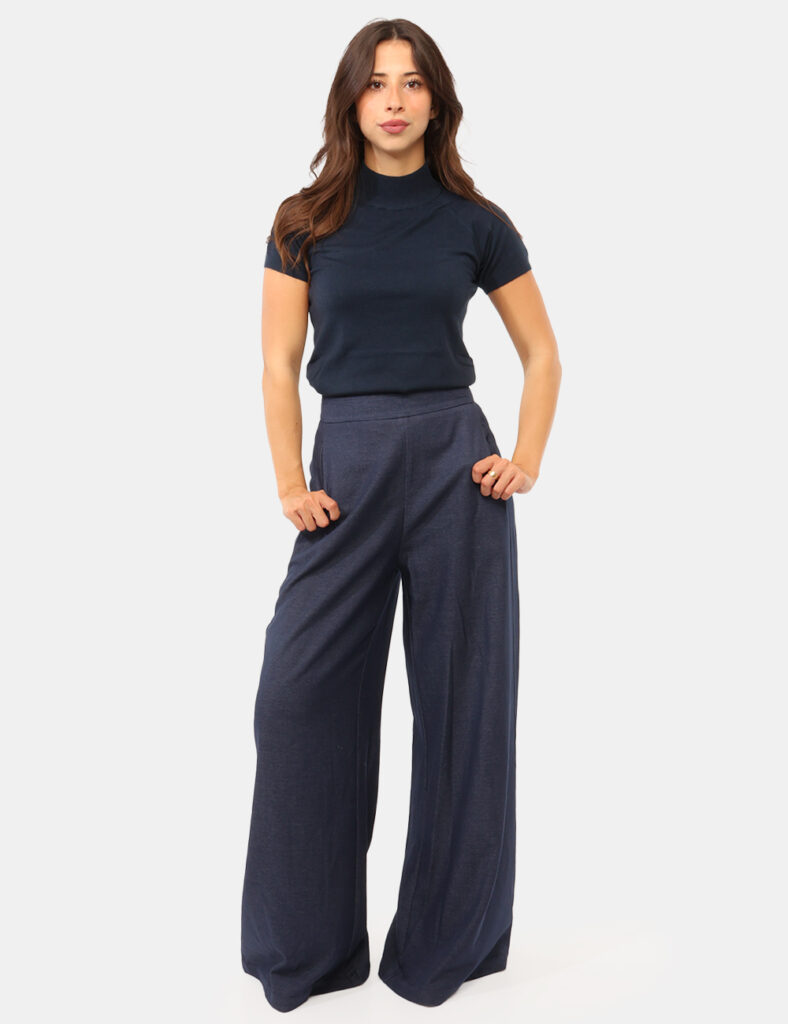 Abbigliamento donna scontato - Pantalone Rue De Clerie Blu
