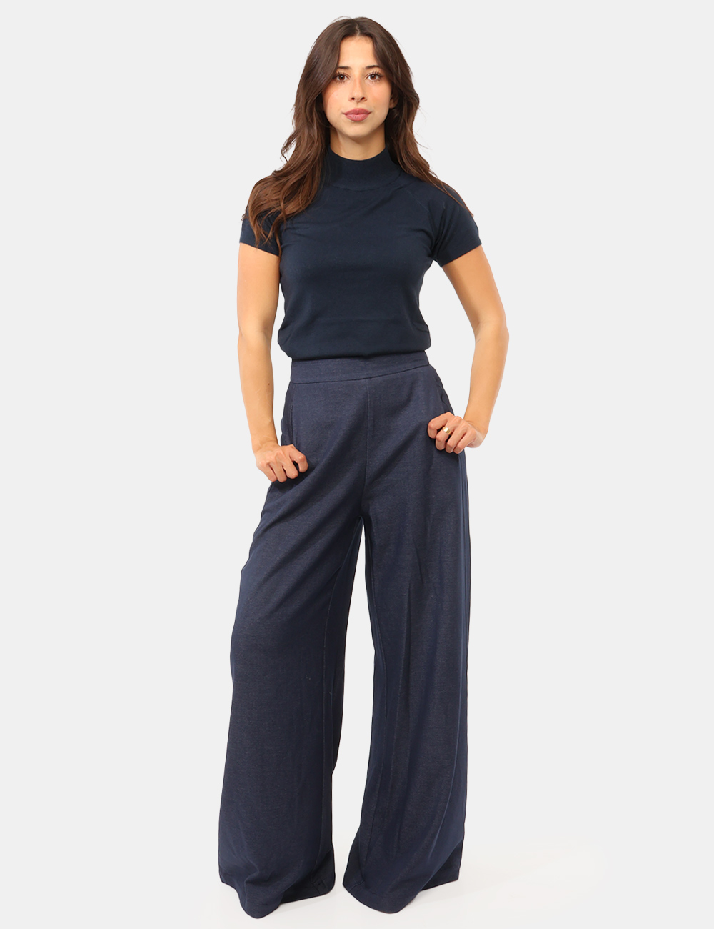 Pantalone Rue De Clerie Blu - Pantalone Rue De Clerie Blu da DonnaIl Pantalone RUE DE CLERIE Blu da donna è un capo elegant