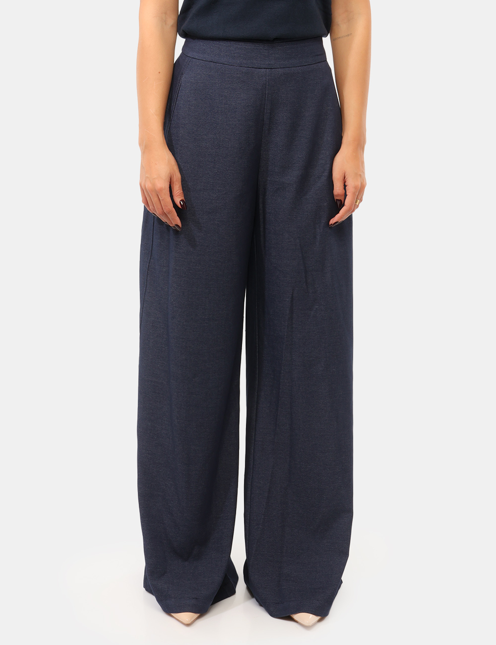 Pantalone Rue De Clerie Blu - Pantalone Rue De Clerie Blu da DonnaIl Pantalone RUE DE CLERIE Blu da donna è un capo elegant