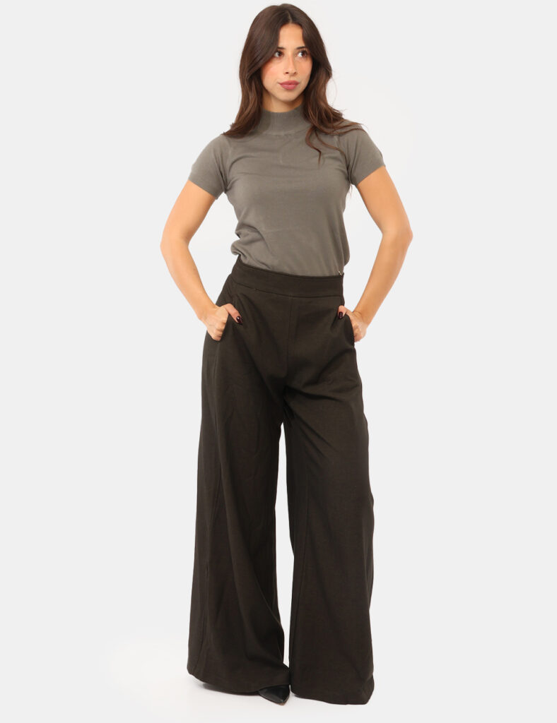 Abbigliamento donna scontato - Pantalone Rue De Clerie Verde