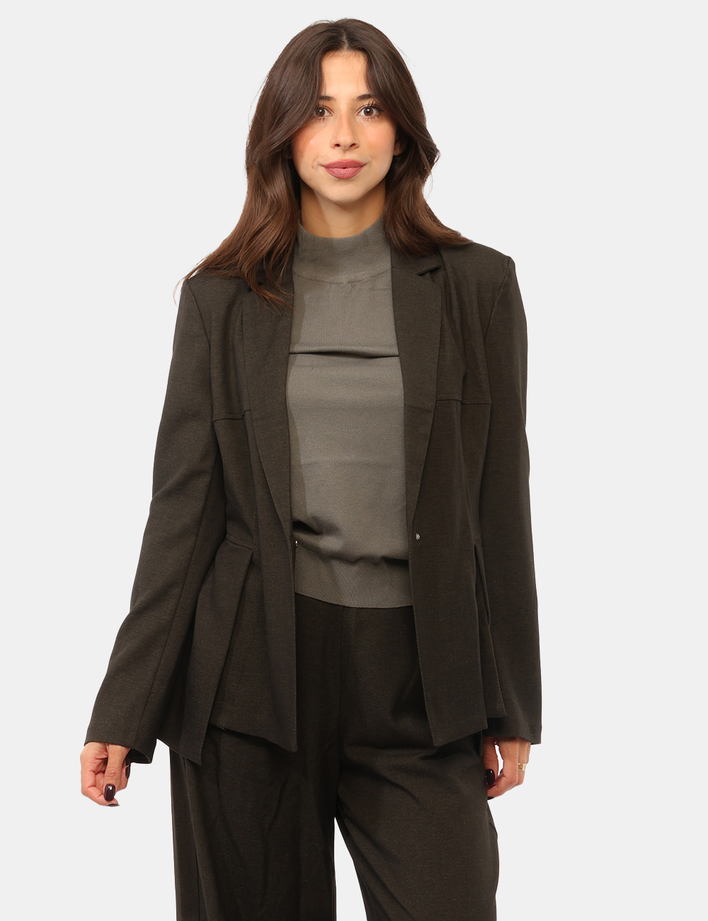 Blazer Rue De Clerie Verde - Blazer Rue De Clerie Verde da DonnaIl Blazer RUE DE CLERIE Verde da donna è un capo elegante e