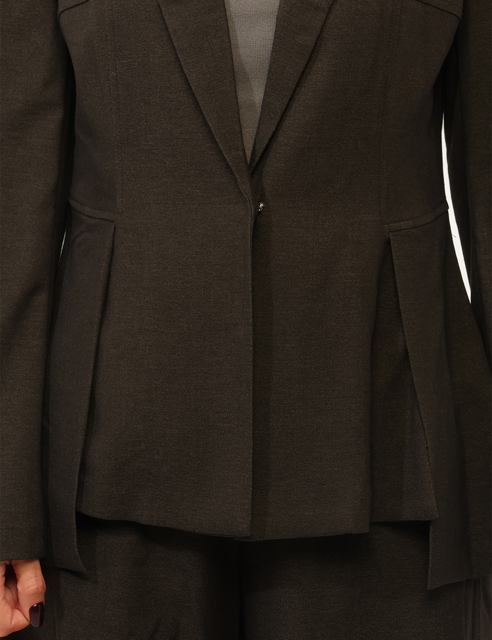 Blazer Rue De Clerie Verde - Blazer Rue De Clerie Verde da DonnaIl Blazer RUE DE CLERIE Verde da donna è un capo elegante e