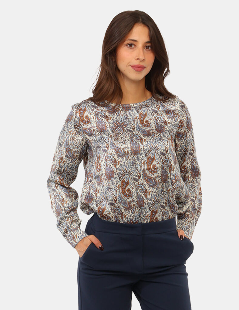 Abbigliamento donna scontato - Camicia Emme Marella Azzurra