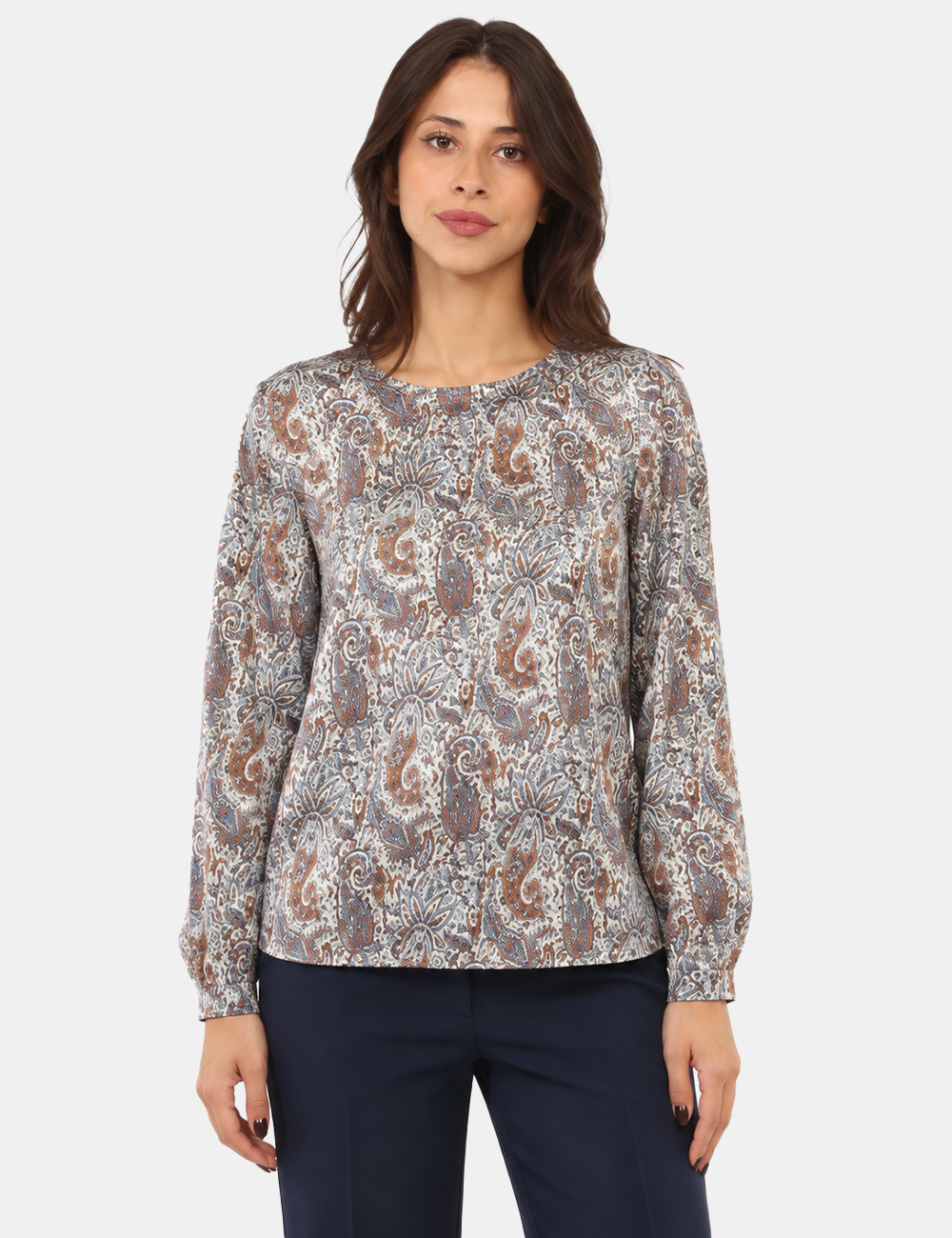 Camicia Emme Marella Azzurra - Camicia EMME MARELLA Azzurra da donna La Camicia EMME MARELLA Azzurra è un capo femminile raf