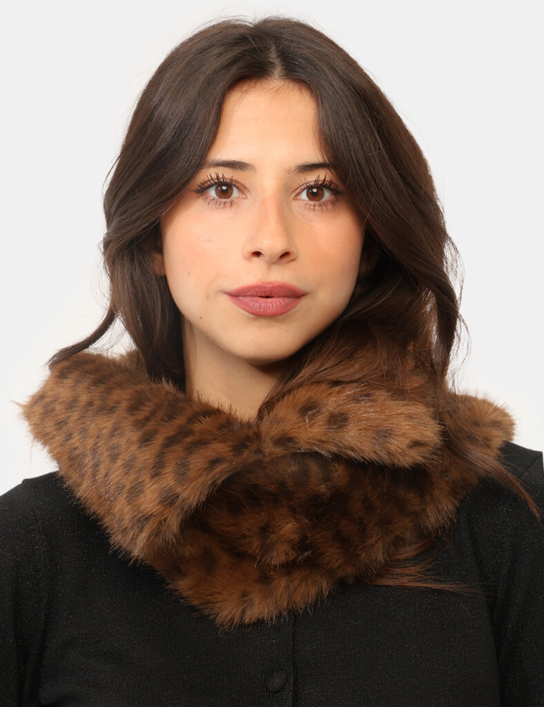 Accessori da donna - Collo ad anello Concept83 Marrone
