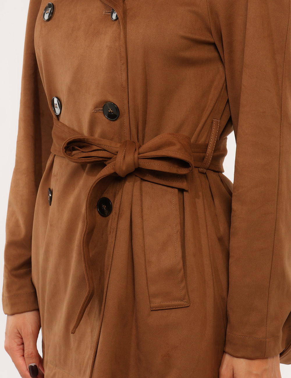 Trench Emme Marella Marrone - Trench EMME MARELLA Marrone da donna Il Trench EMME MARELLA Marrone è un capospalla femminile