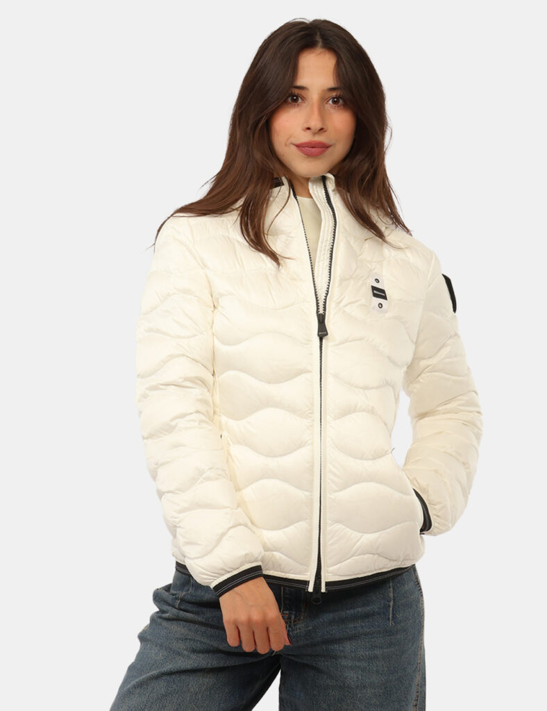 Abbigliamento donna scontato - Piumino Blauer Bianco