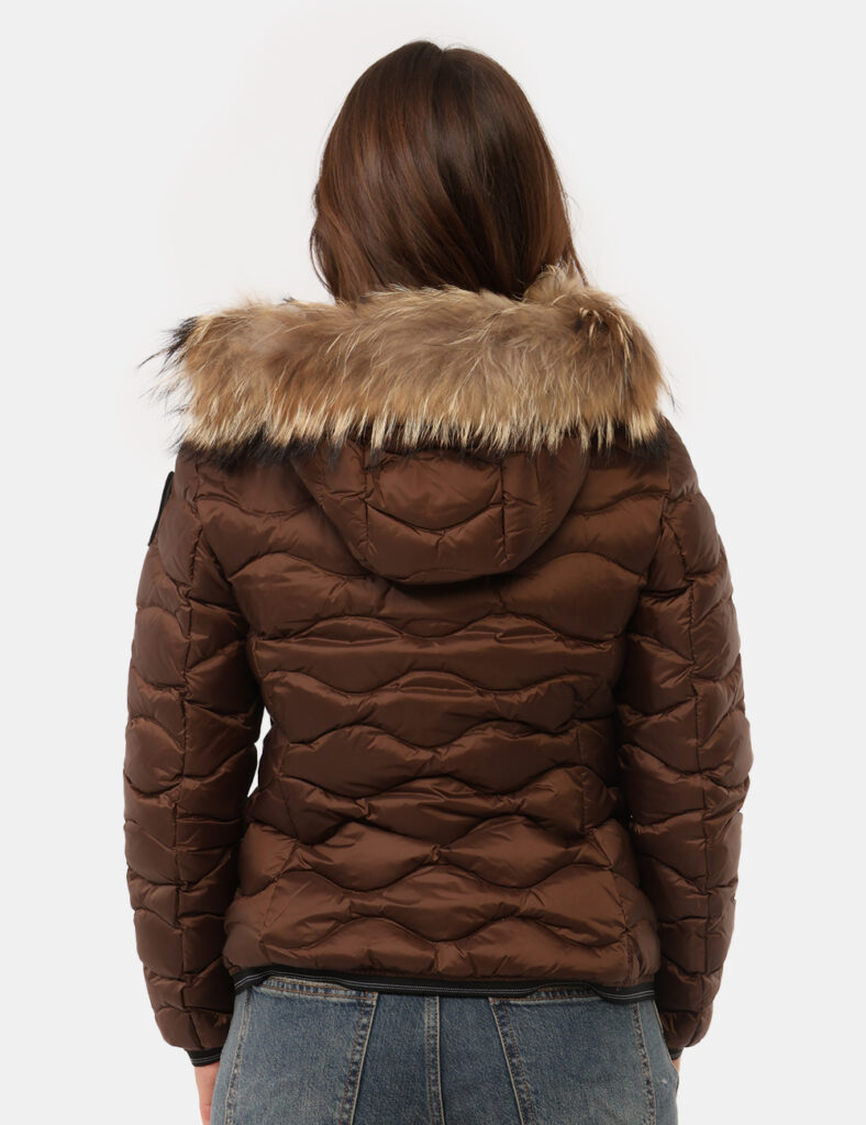 Abbigliamento donna scontato - Piumino Blauer Marrone