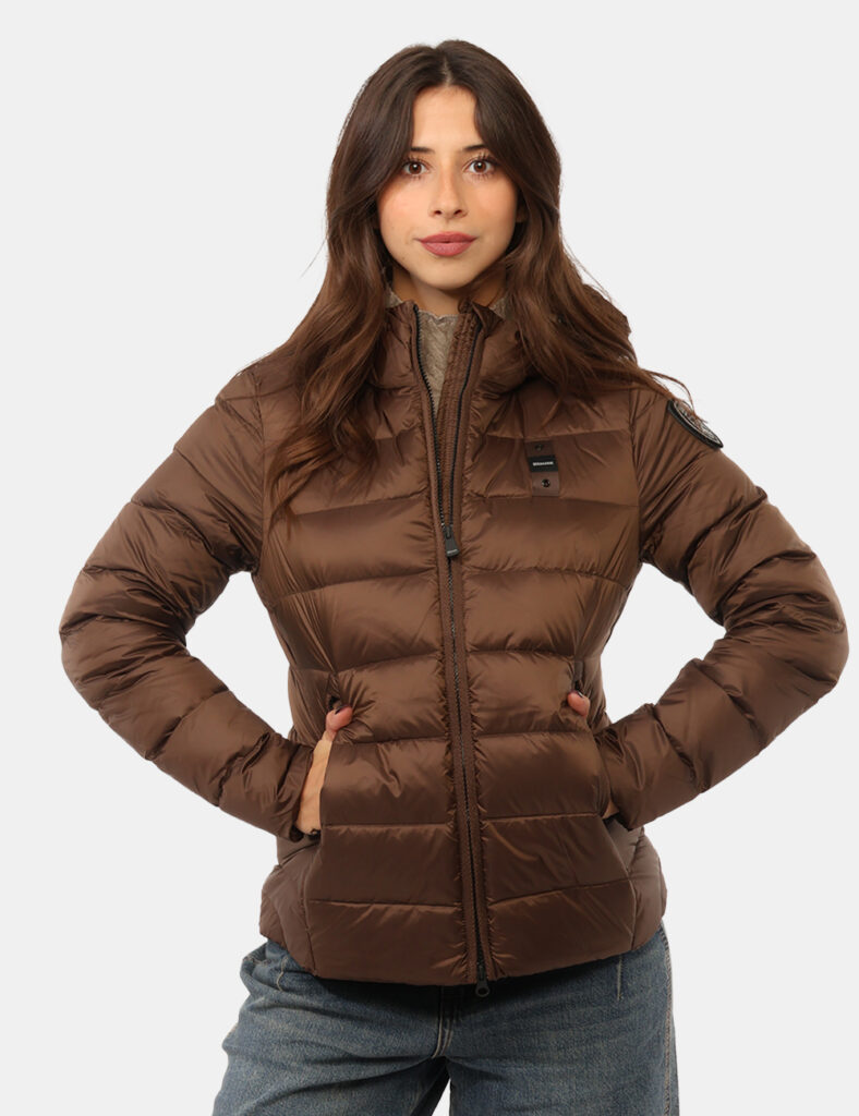 Abbigliamento donna scontato - Piumino Blauer Marrone