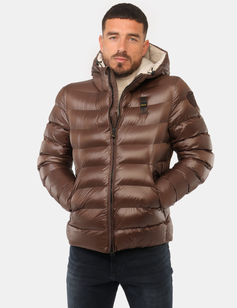 Piumino Blauer Marrone