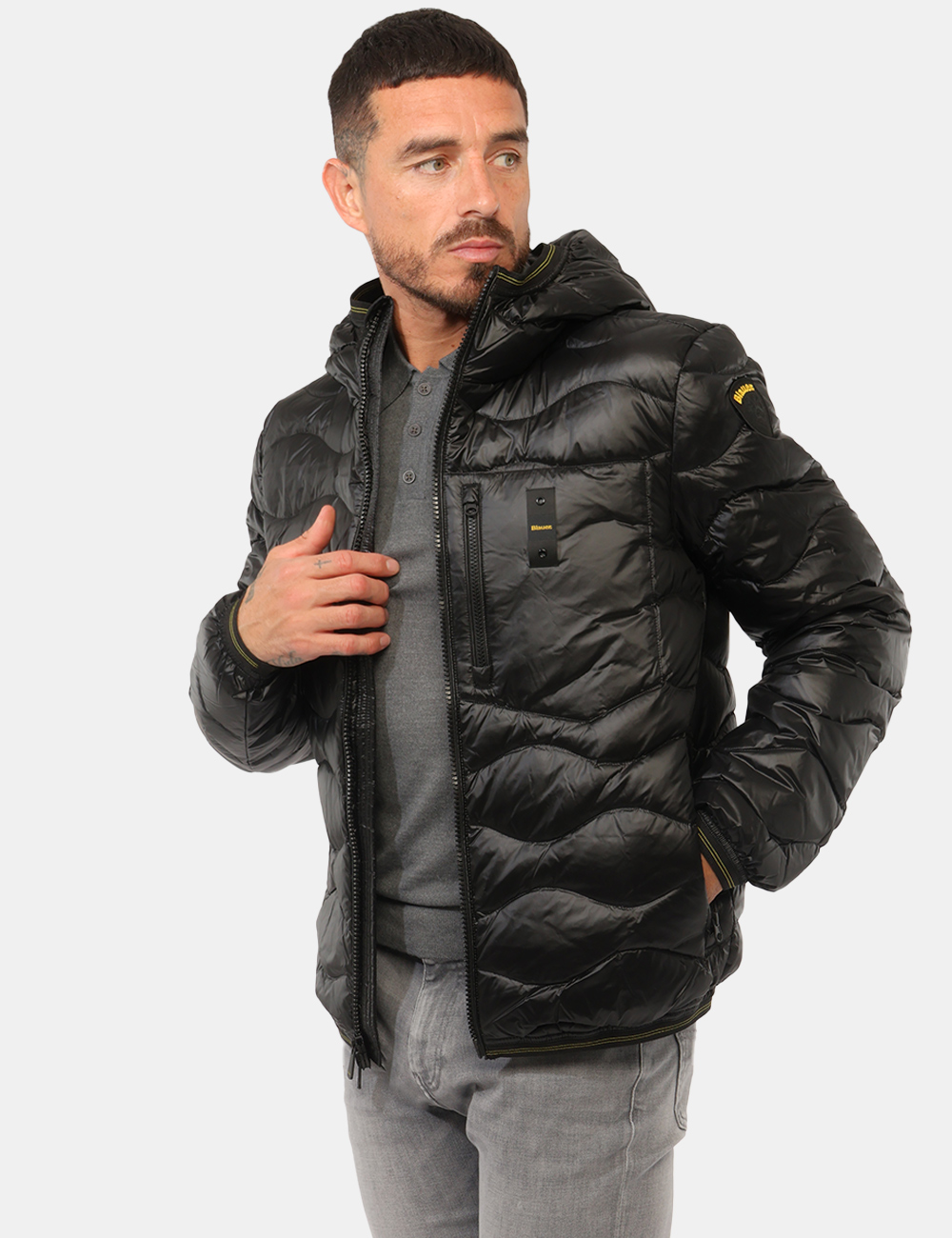 Piumino Blauer Nero