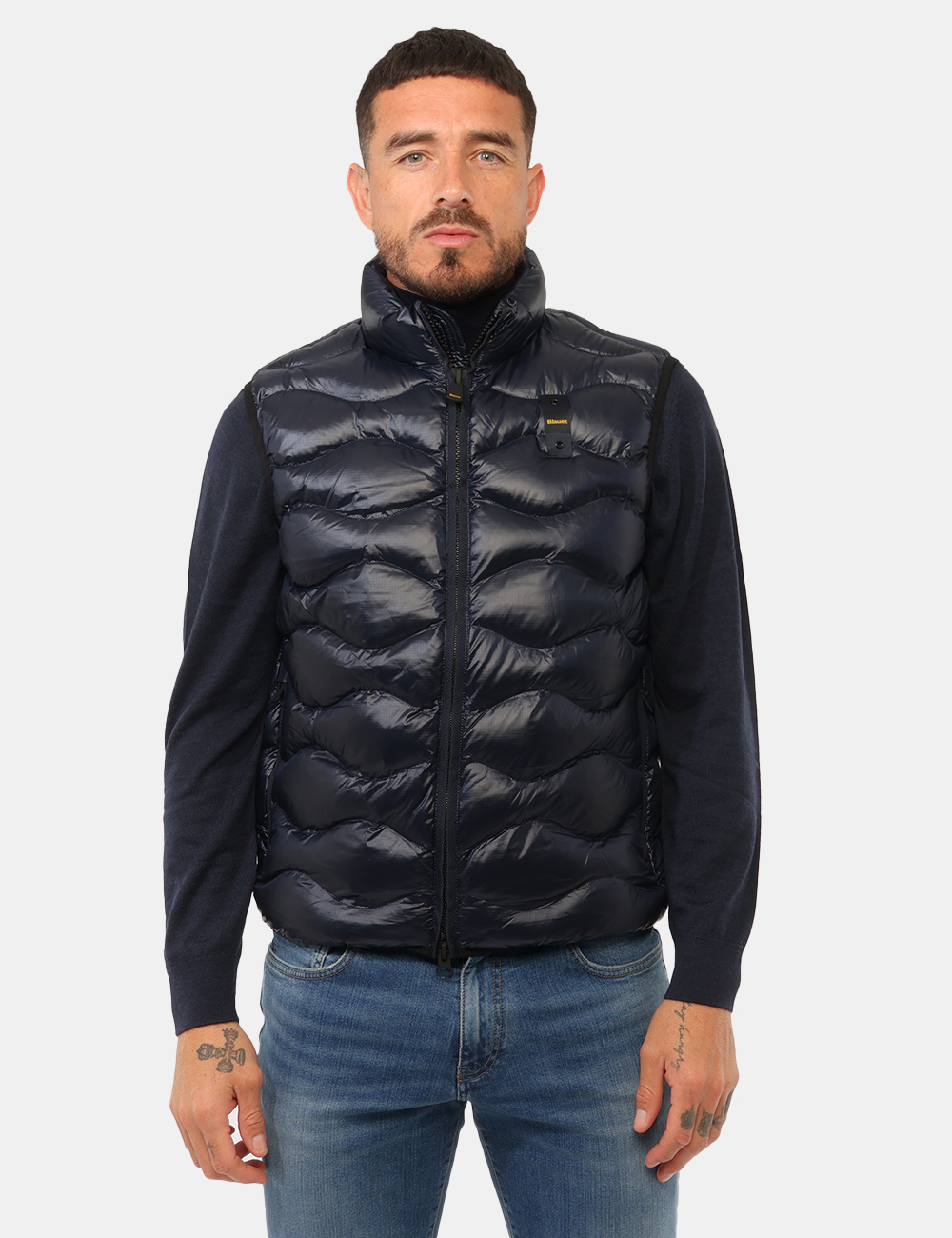 Piumino Blauer Blu - Piumino Blauer Blu da uomoIl Piumino Blauer Blu da uomo è un capospalla versatile e contemporaneo, idea