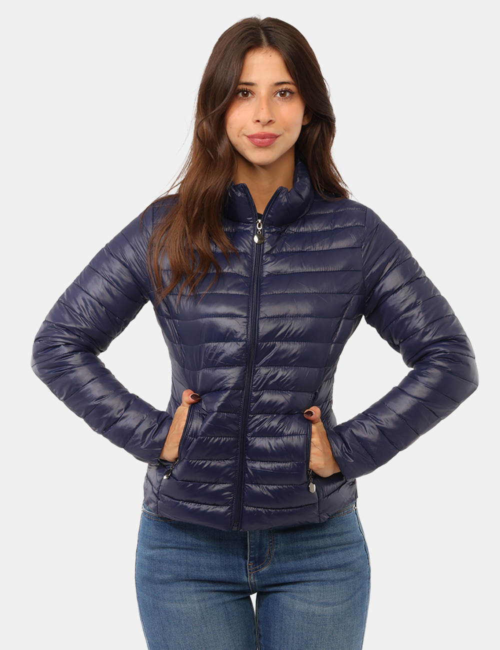 Piumino Concept83 Blu - Piumino Concept83 Blu da DonnaIl piumino Concept83 blu da donna è un capospalla versatile e contempo