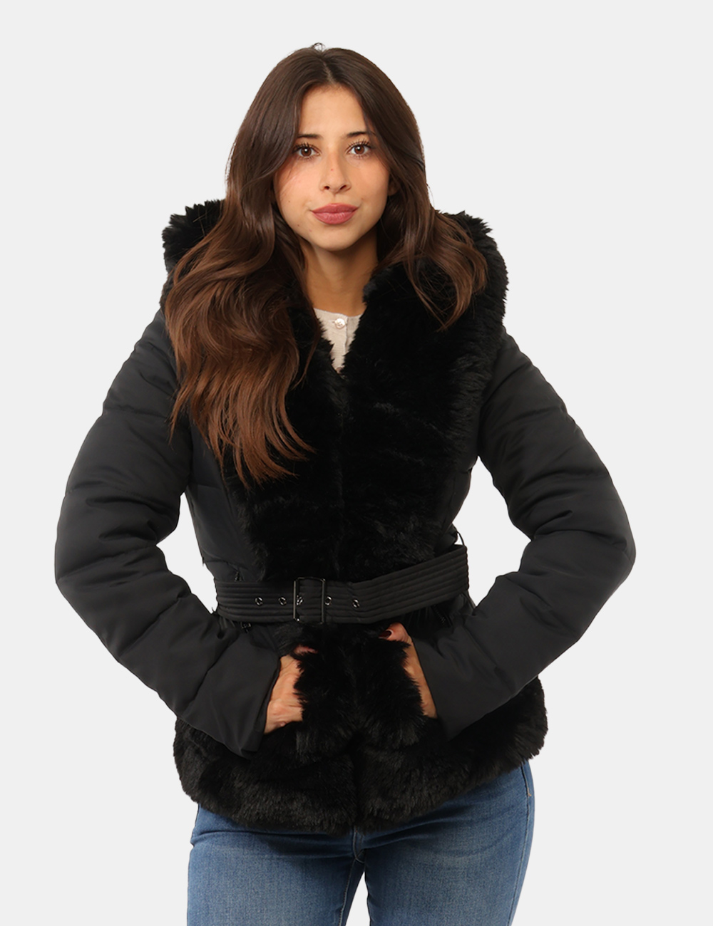 Piumino Concept83 Nero - Piumino Concept83 Nero da DonnaIl piumino Concept83 nero da donna è un capospalla elegante e femmin