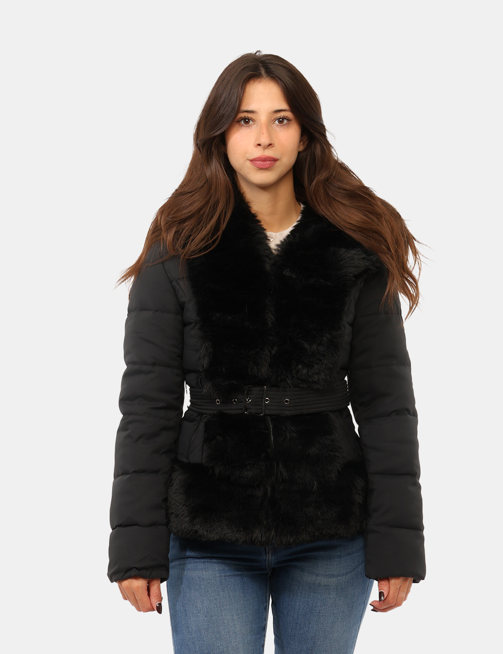 Piumino Concept83 Nero - Piumino Concept83 Nero da DonnaIl piumino Concept83 nero da donna è un capospalla elegante e femmin