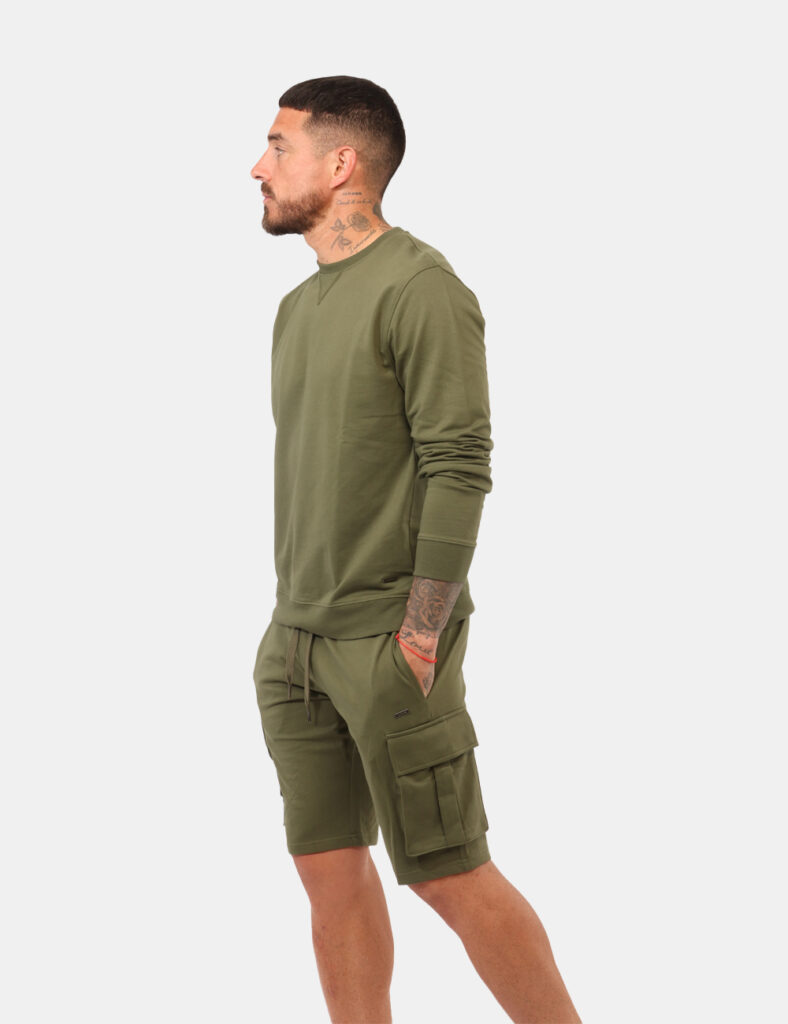 Completo coordinato da uomo scontato - Bermuda Concept83 Verdi