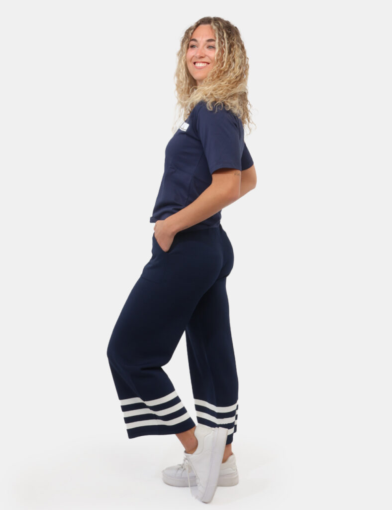 Pantaloni Materica Blu